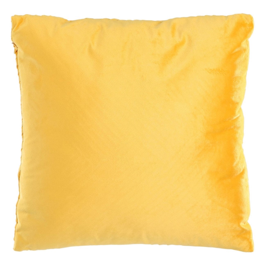 Eglo - Almohada decorativa 45x45 cm amarillo