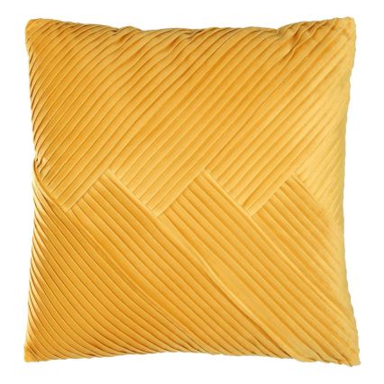 Eglo - Almohada decorativa 45x45 cm amarillo