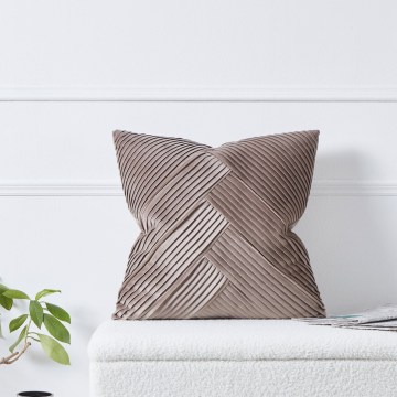 Eglo 420266 - Cojín decorativo SHOURA 45 x 45 cm, marrón