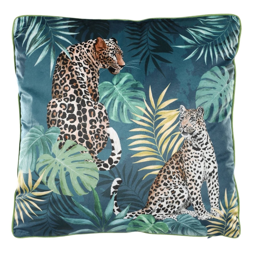Eglo - Almohada decorativa 45x45 cm Verde