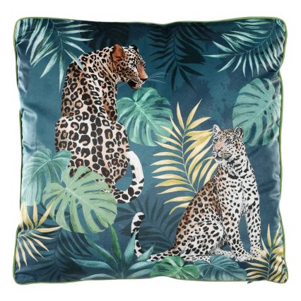 Eglo - Almohada decorativa 45x45 cm Verde