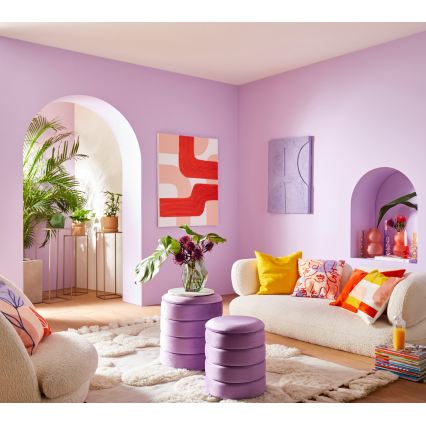 Eglo 420289 - Cojín decorativo BERHALA 50x50 cm amarillo