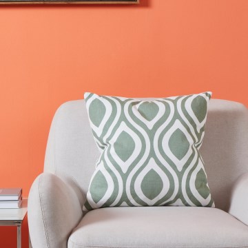 Eglo 420294 - Cojín decorativo CHEVERY 45x45 cm verde