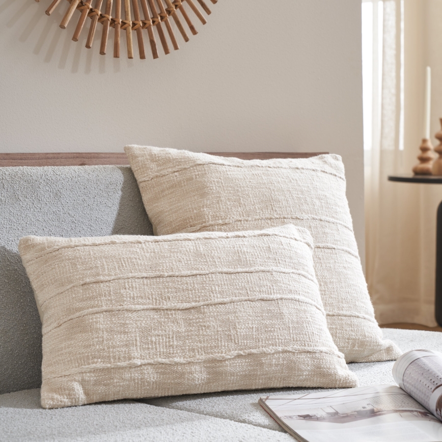 Eglo 420335 - Cojín decorativo SHILABO 45x45 cm beige