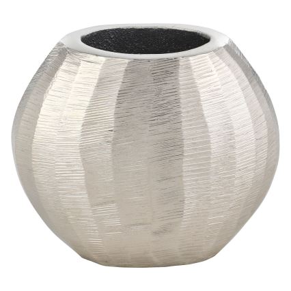 Eglo - Jarrón de metal 9,5x11 cm cromo mate
