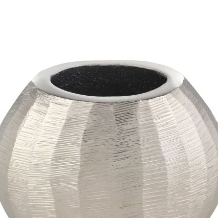 Eglo - Jarrón de metal 9,5x11 cm cromo mate