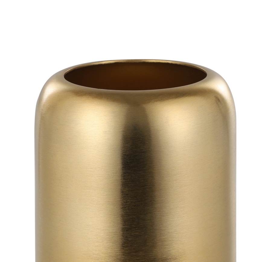 Eglo - Jarrón de metal 24x15 cm dorado