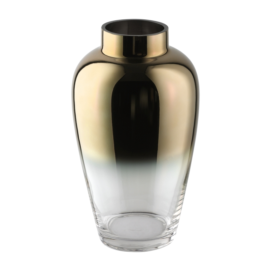 Eglo 421358 - Jarrón de vidrio KENYASI 27x15,5 cm dorado