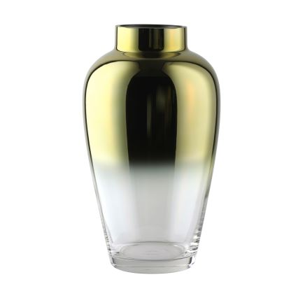 Eglo 421358 - Jarrón de vidrio KENYASI 27x15,5 cm dorado