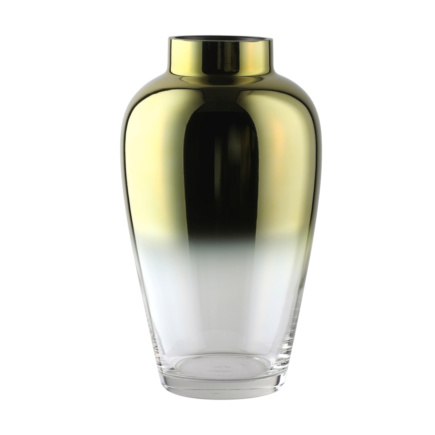 Eglo 421358 - Jarrón de vidrio KENYASI 27x15,5 cm dorado