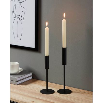 Eglo - Candelabro 26x8,5 cm negro