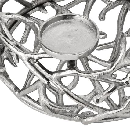 Eglo - Candelabro 13,5x35 cm plata