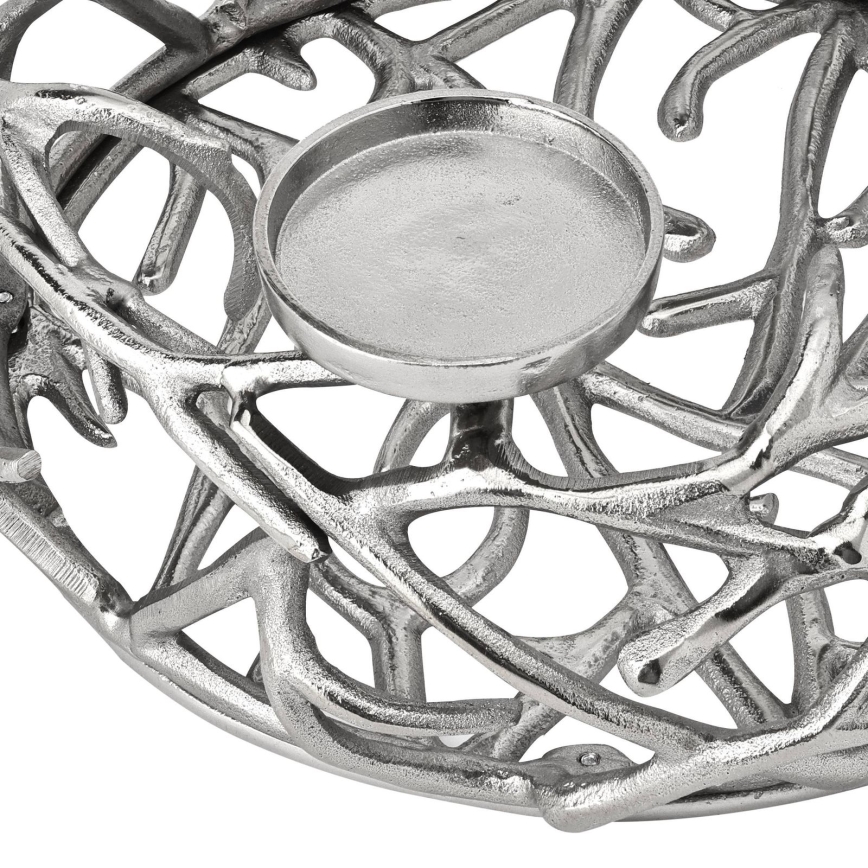 Eglo - Candelabro 13,5x35 cm plata
