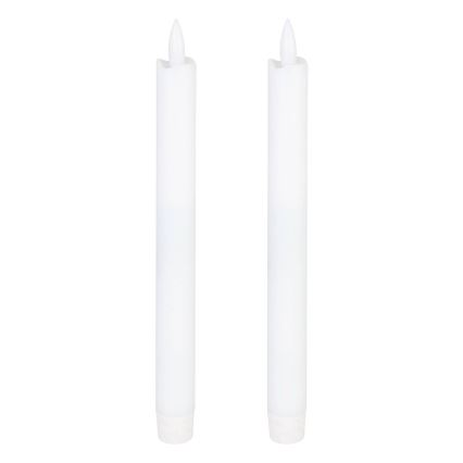 Eglo - SET de 2 Velas LED LED/1xAAA 24,5 cm blanca