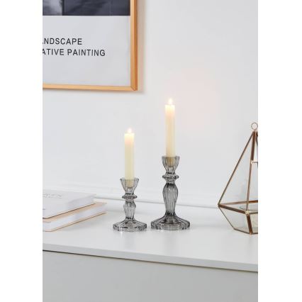 Eglo - Candelabro 11x7,5 cm gris