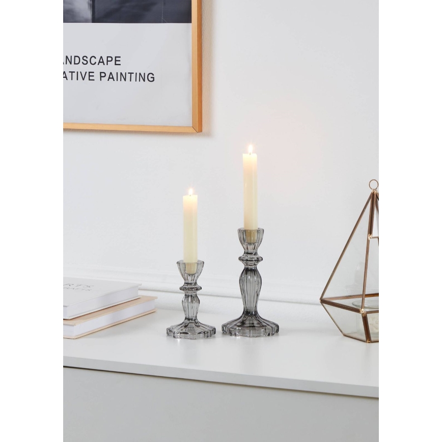 Eglo - Candelabro 11x7,5 cm gris