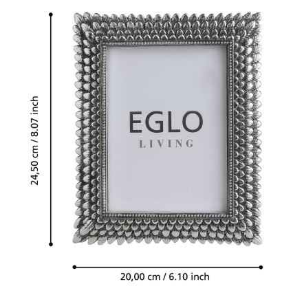 Eglo - Marco de fotos 13x18 cm plata