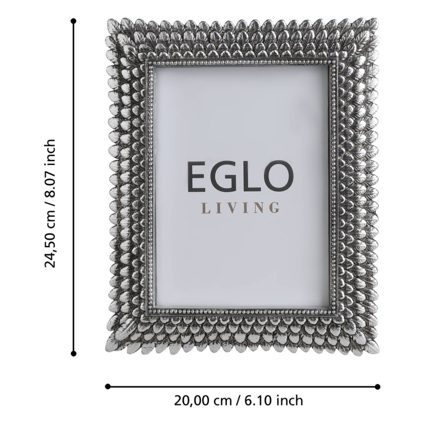 Eglo - Marco de fotos 13x18 cm plata