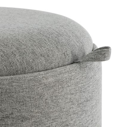 Eglo - SET 2x Taburete diá. 34,5/39 cm gris