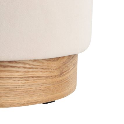 Eglo - SET 2x Taburete diá. 30,5/37 cm beige