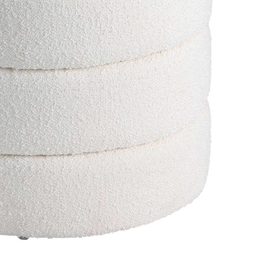 Eglo - SET 2x Taburete diá. 33,5/40 cm blanco