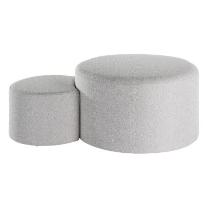 Eglo - SET 2x Taburete diá. 45,5/70 cm gris
