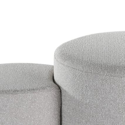Eglo - SET 2x Taburete diá. 45,5/70 cm gris