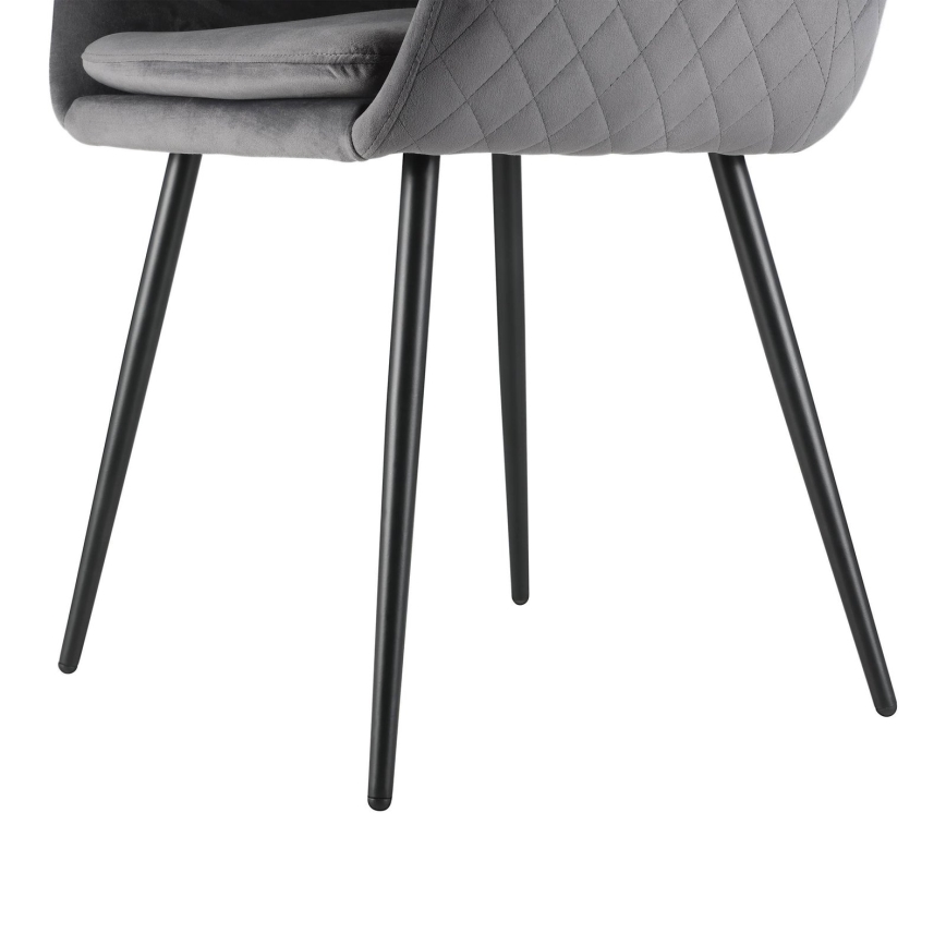 Eglo - Silla de comedor 87,5x58,5 cm gris