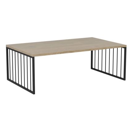 Eglo 424801 - Mesa de centro AUKSIDE 53,5x100 cm marrón/negro