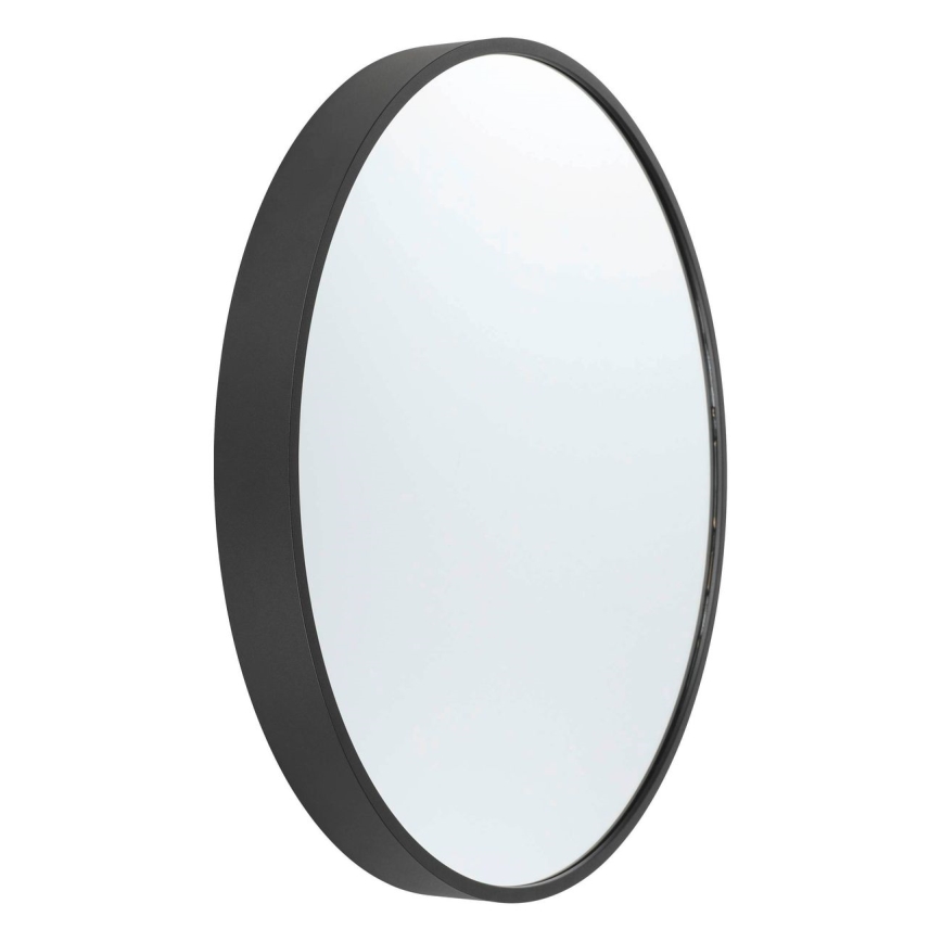 Eglo - Espejo de pared diá. 40 cm negro