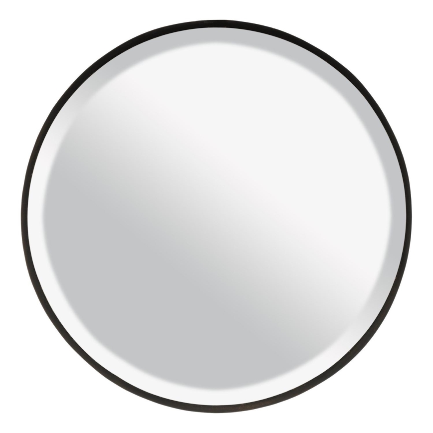 Eglo 425042 - Espejo de pared BANI, diámetro 31 cm, negro