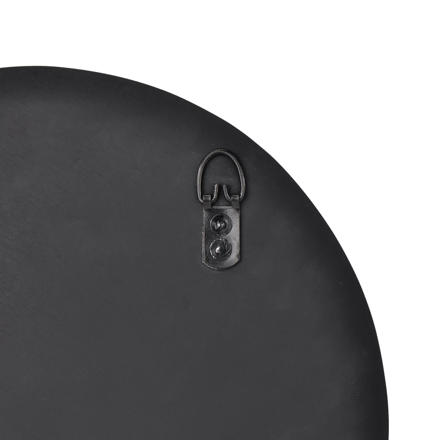 Eglo 425042 - Espejo de pared BANI, diámetro 31 cm, negro