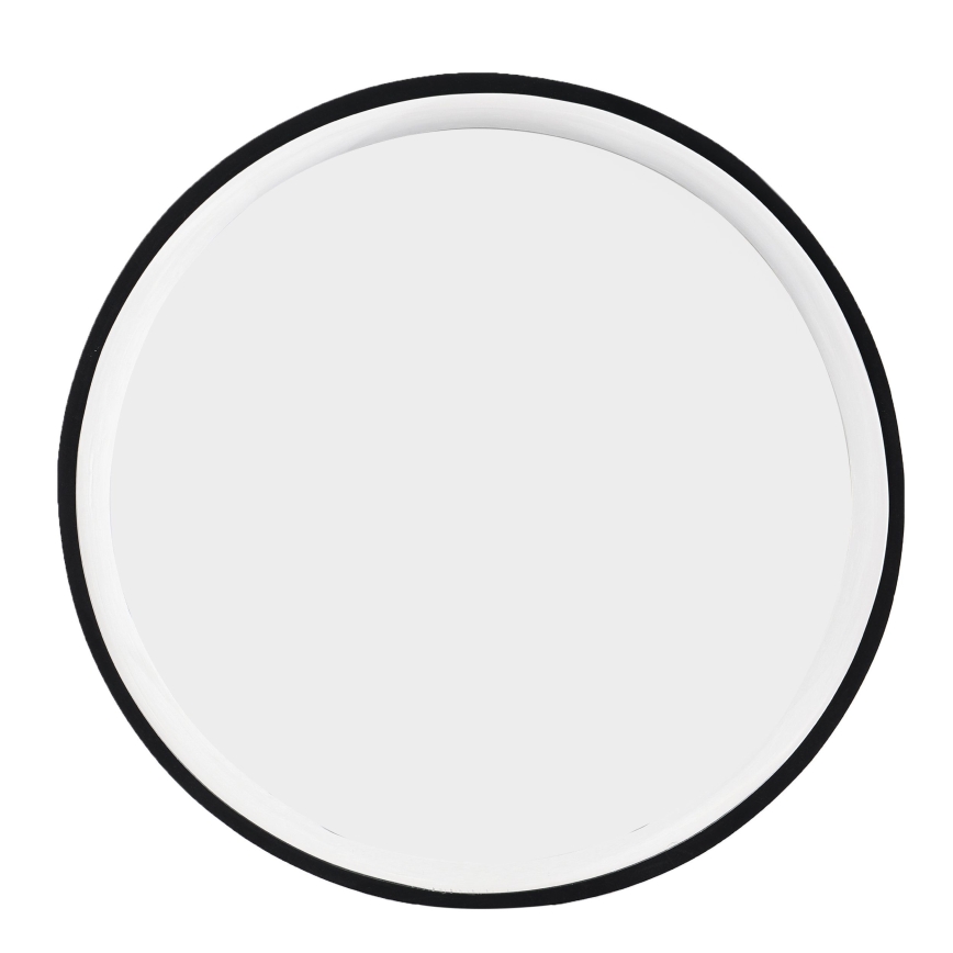 Eglo 425042 - Espejo de pared BANI, diámetro 31 cm, negro