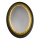 Eglo 425061 - Espejo de pared BONTANG 80x60 cm negro/dorado