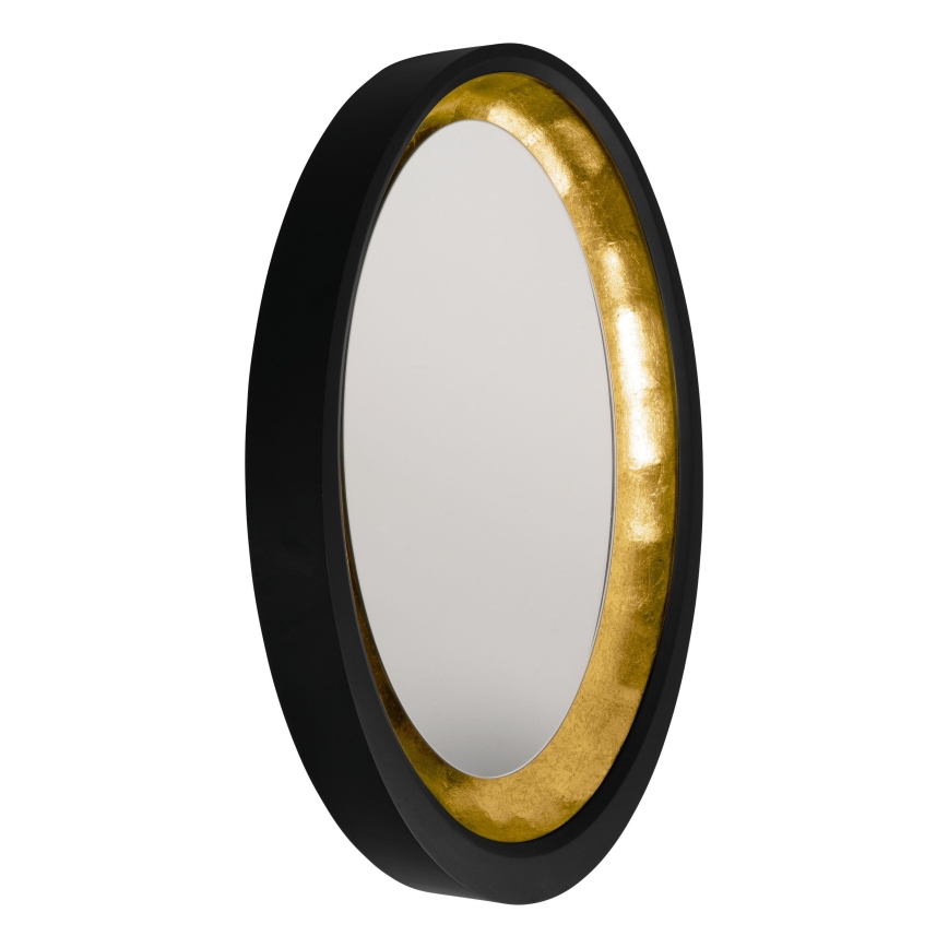 Eglo 425061 - Espejo de pared BONTANG 80x60 cm negro/dorado