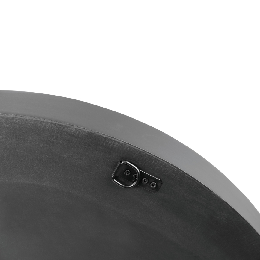 Eglo 425062 - Espejo de pared BONTANG Ø 90 cm negro/dorado