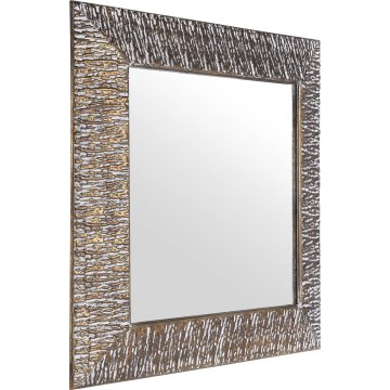 Eglo 425075 - Espejo de pared TOAMASINA 70x70 cm en bronce