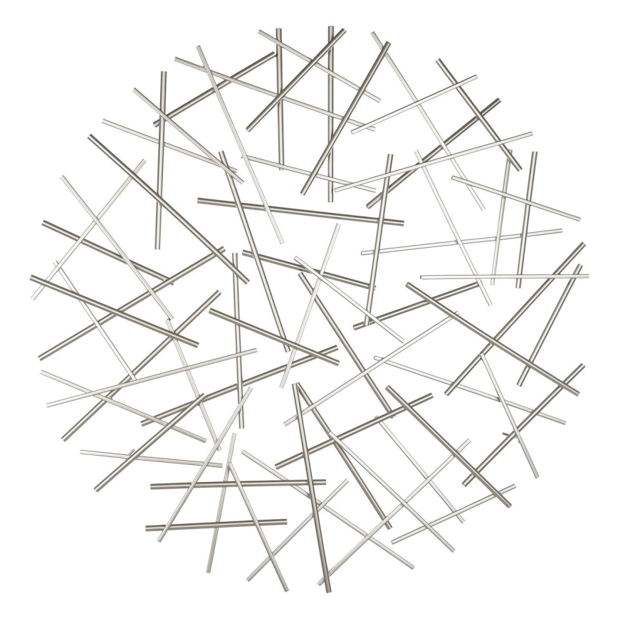 Eglo -  Decoración de pared diá. 81 cm cromo mate