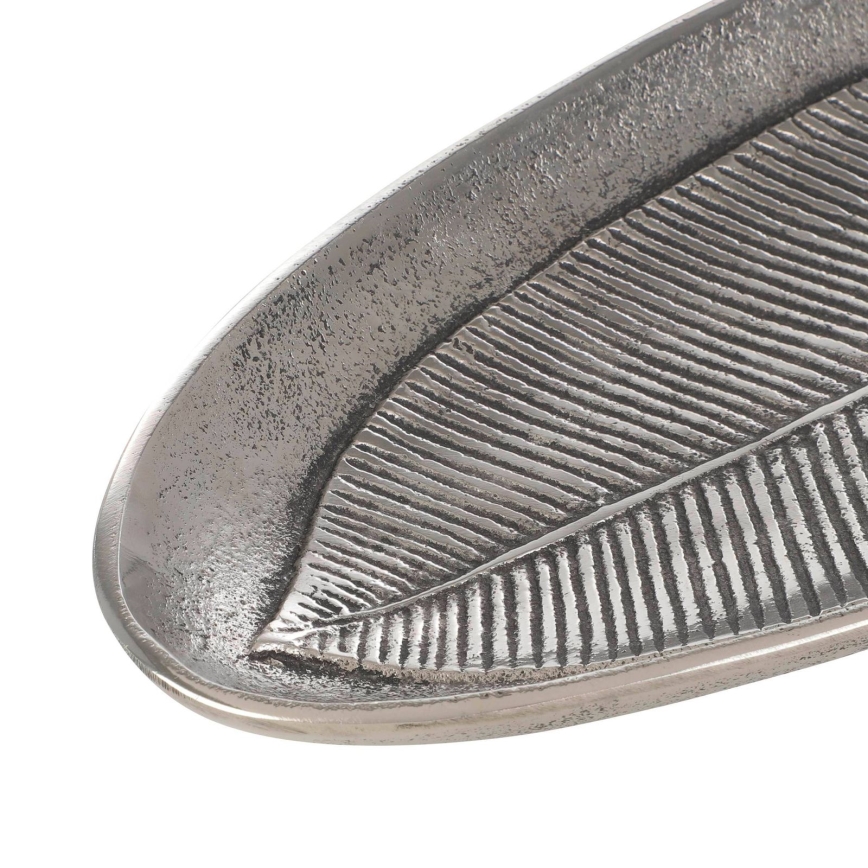 Eglo - Bandeja decorativa 16,5x54 cm plata