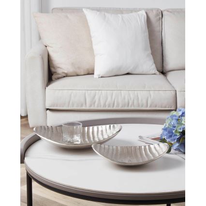 Eglo - Bandeja decorativa 23,5x32,5 cm plata
