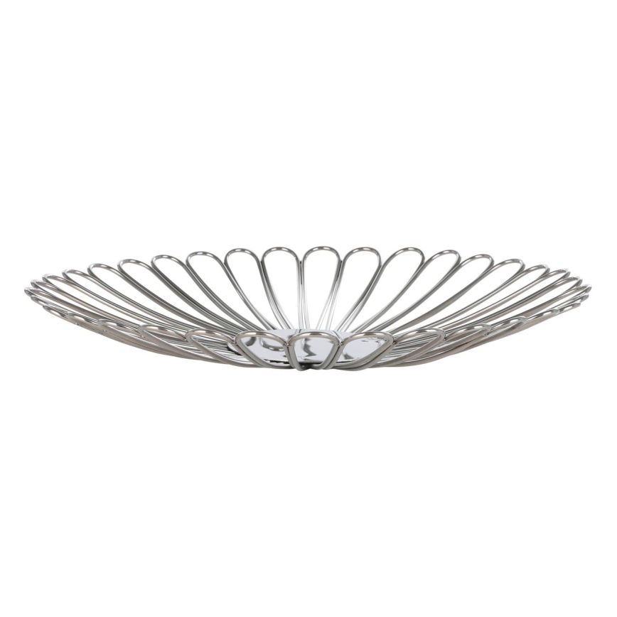 Eglo - Bandeja decorativa diá. 40,5 cm cromo brillante