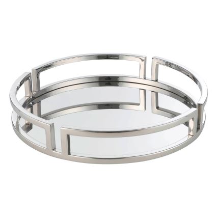 Eglo - Bandeja decorativa diá. 38 cm cromo brillante