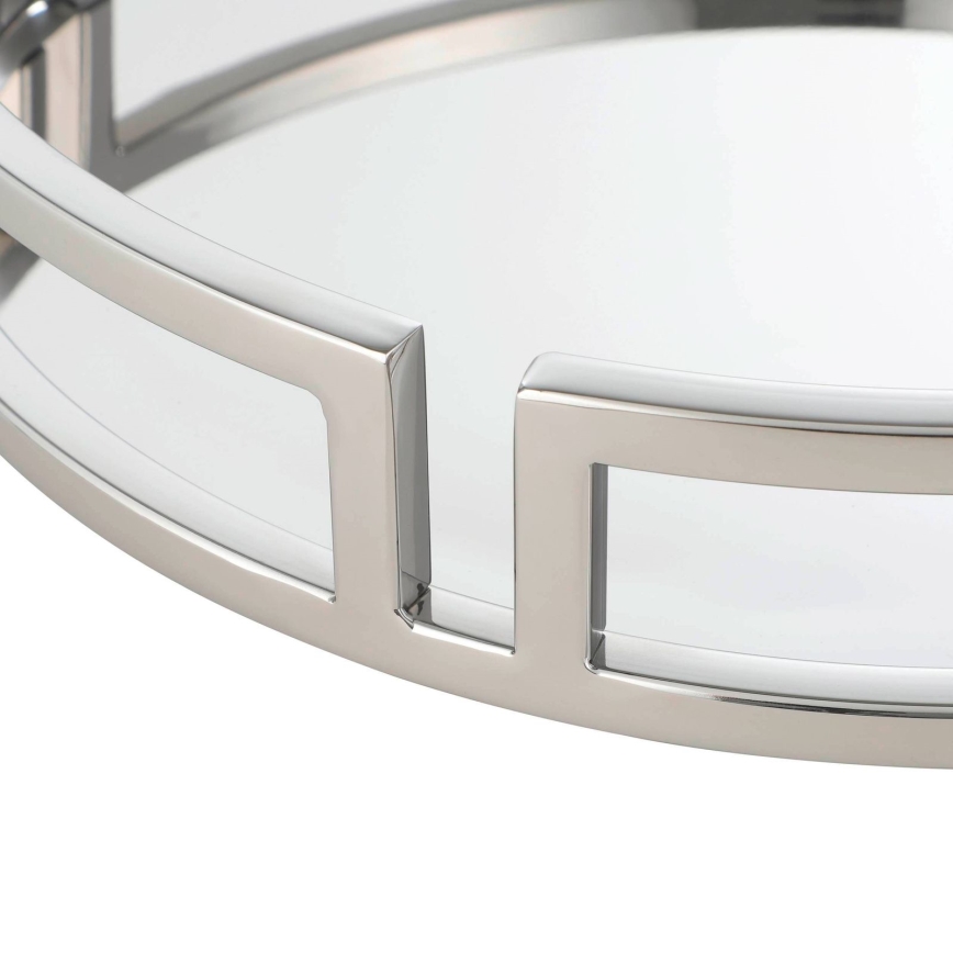 Eglo - Bandeja decorativa diá. 38 cm cromo brillante