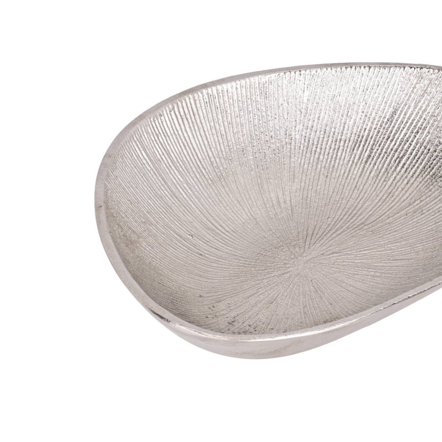Eglo - Bandeja decorativa 17,5x24,5 cm plata