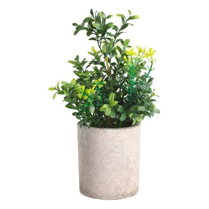 Eglo - Planta artificial en una maceta 25x15 cm