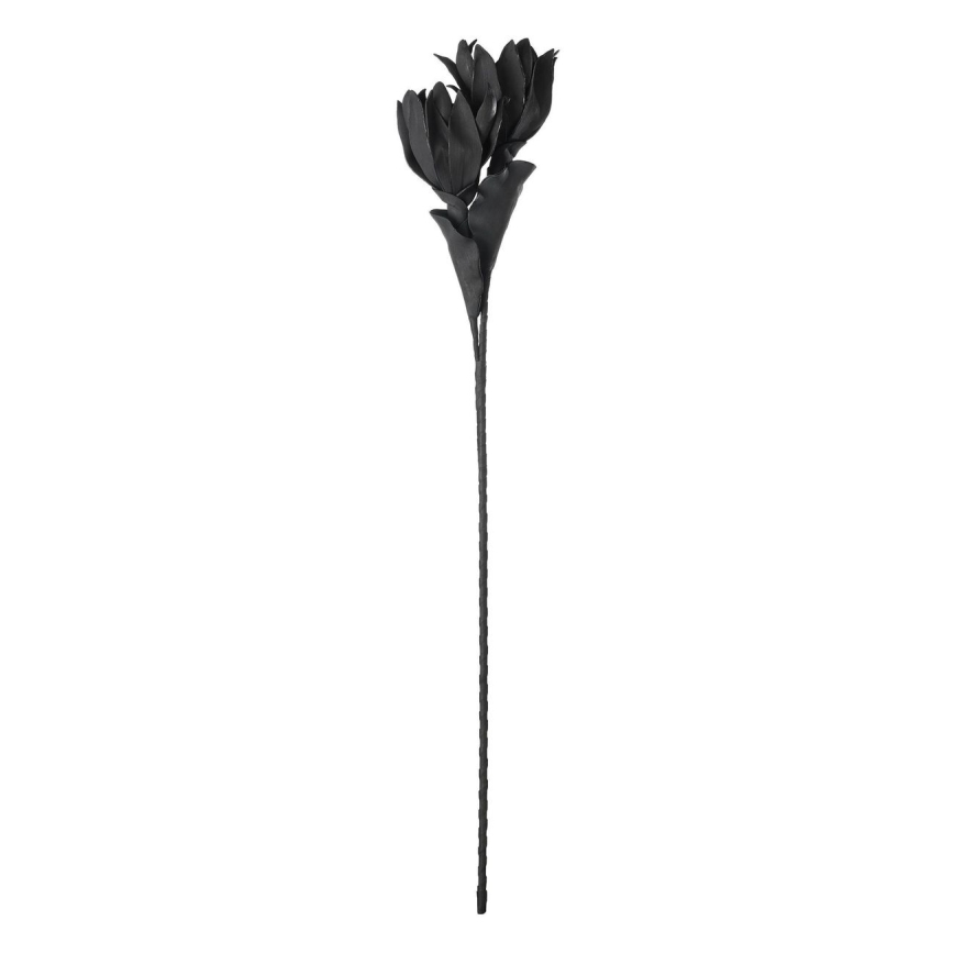Eglo - Flor artificial 90 cm negro