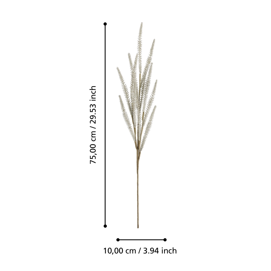 Eglo - Flor artificial 75 cm dorado