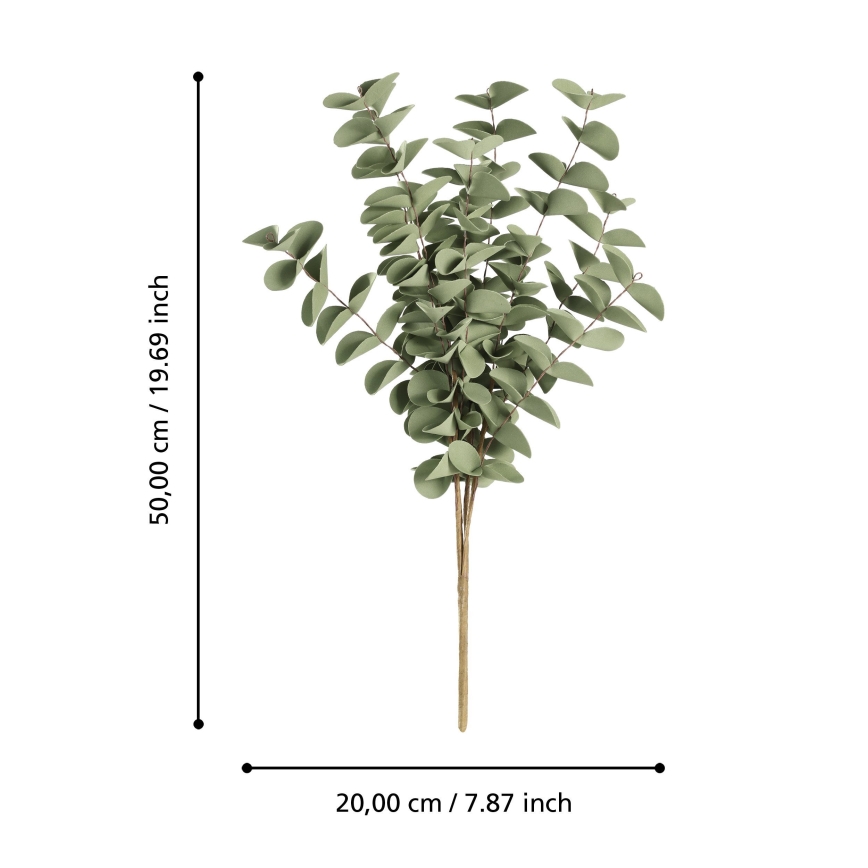 Eglo - Flor artificial 50 cm Verde