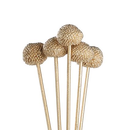 Eglo - Flor artificial 58,5 cm dorado