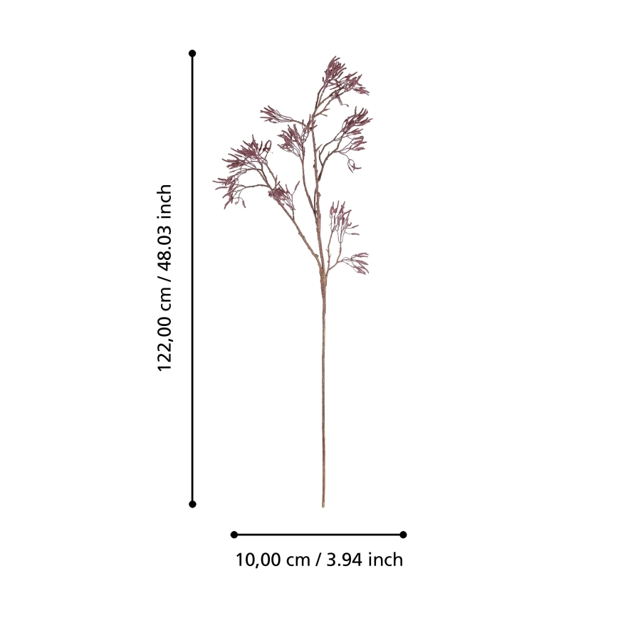 Eglo - Flor artificial 122 cm morada